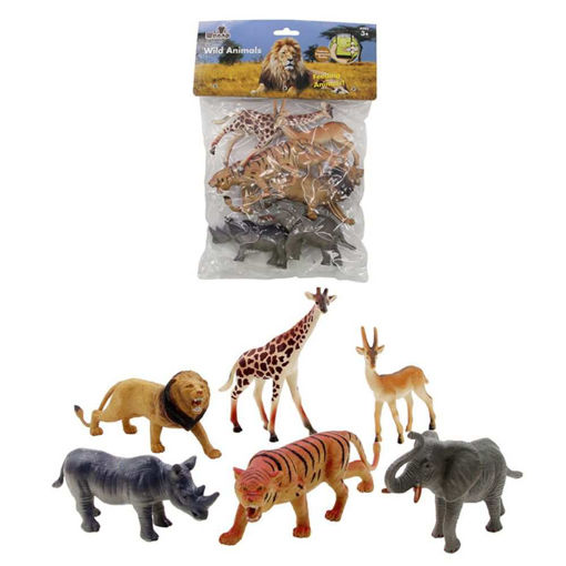 Picture of WILD ANIMAL PLAYSET 4 PK